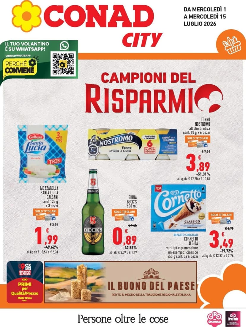Volantino Conad City