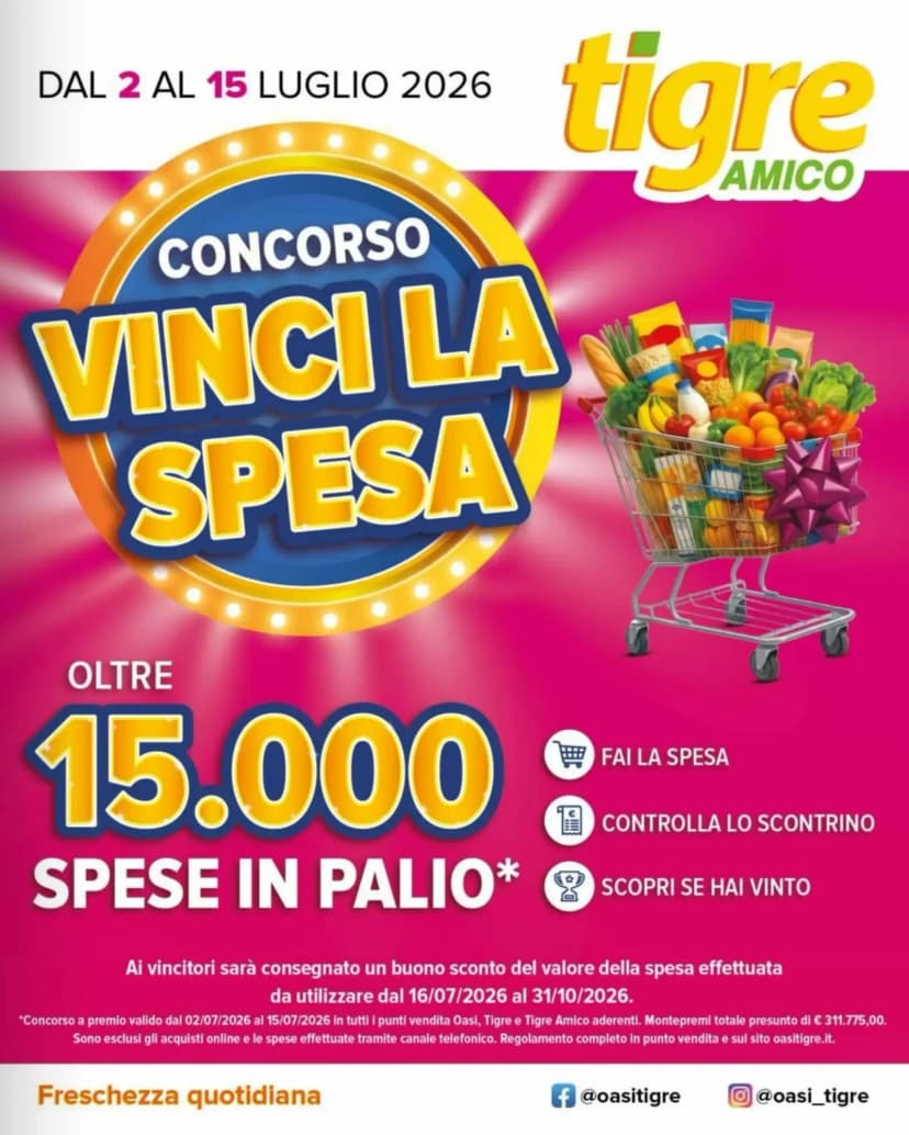 Volantino Tigre amico