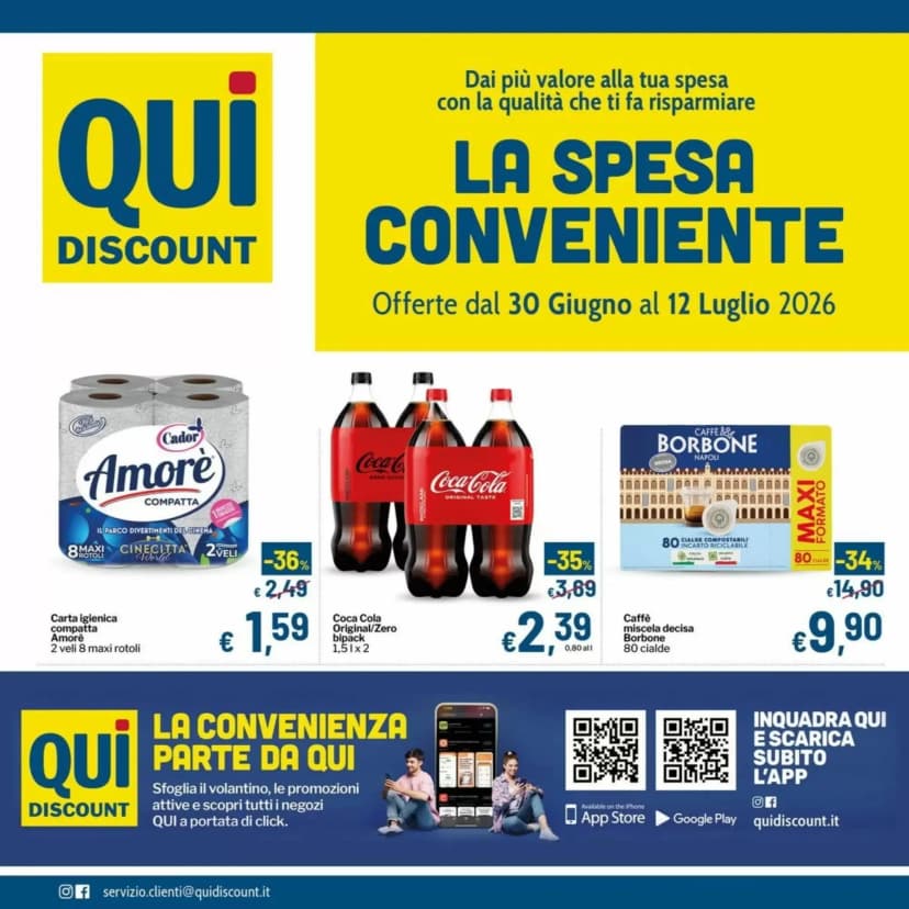 Volantino Qui Discount