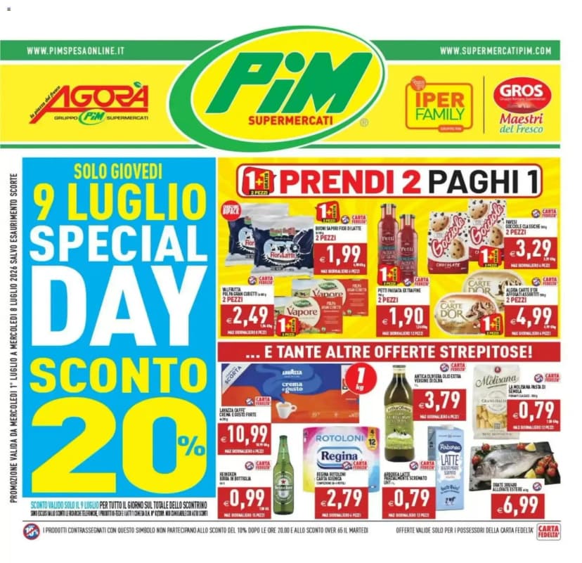 Volantino Pim