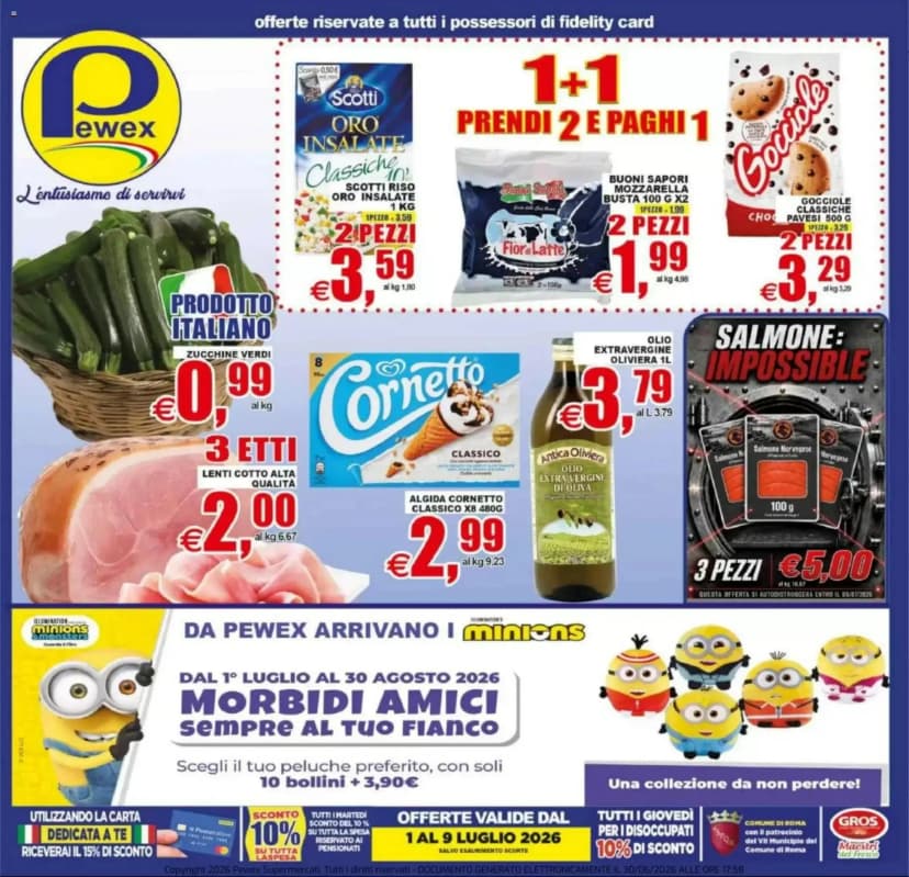 Volantino Pewex