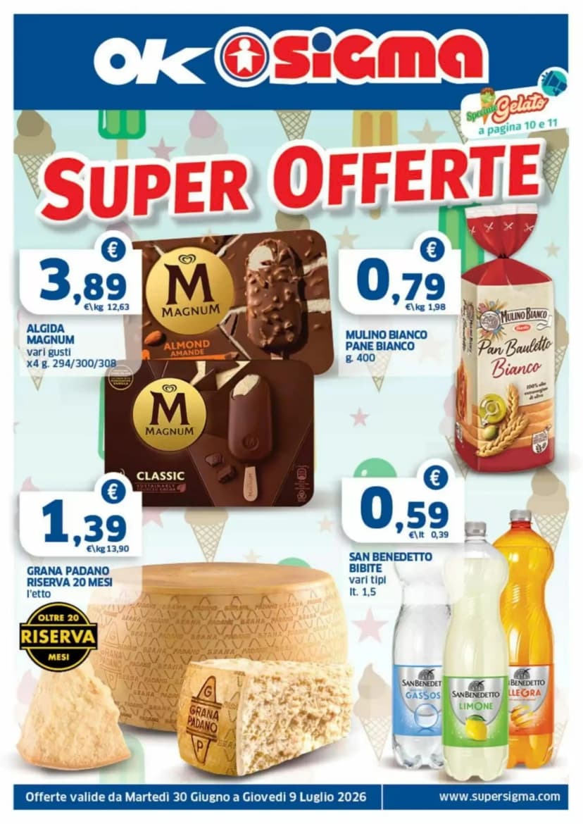 Volantino Ok Sigma