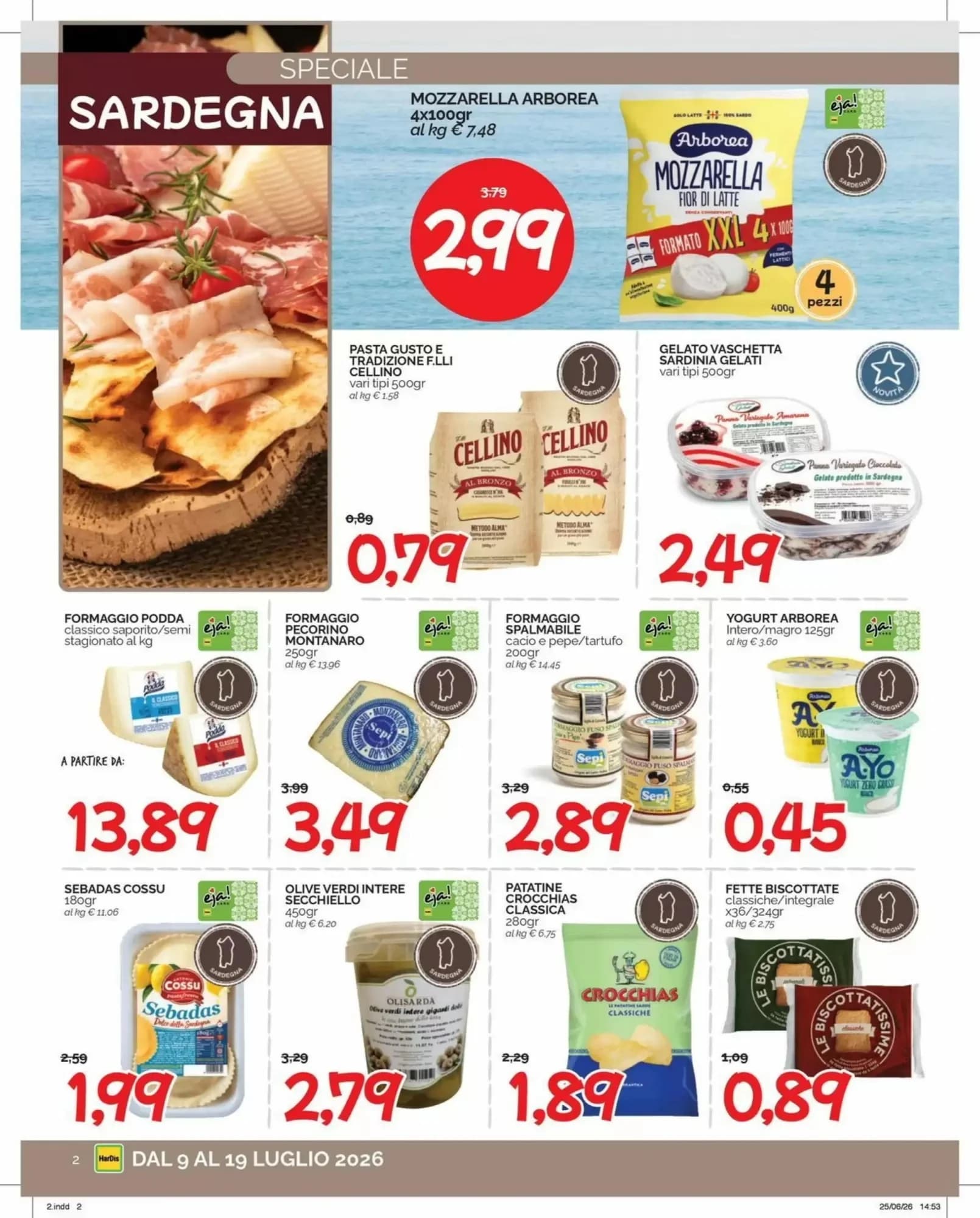 Pagina 2 - Anteprima Volantino Hardis: Offerte valide dal 9 al 19 Luglio 2026