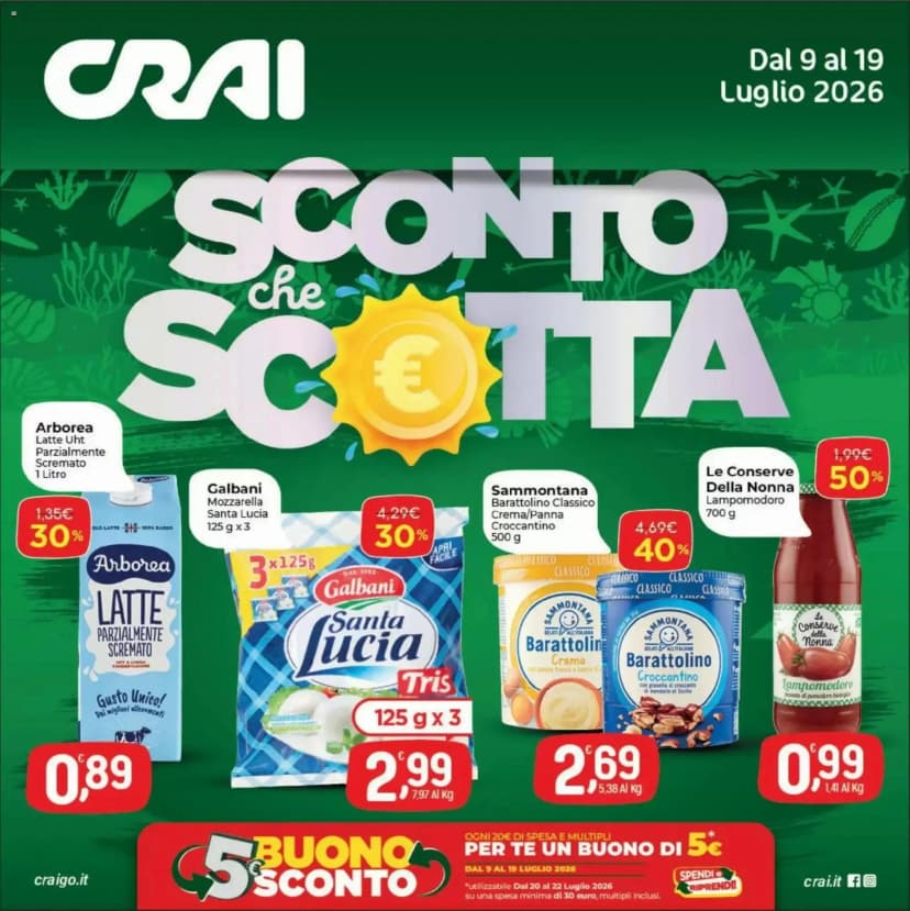 Volantino Crai