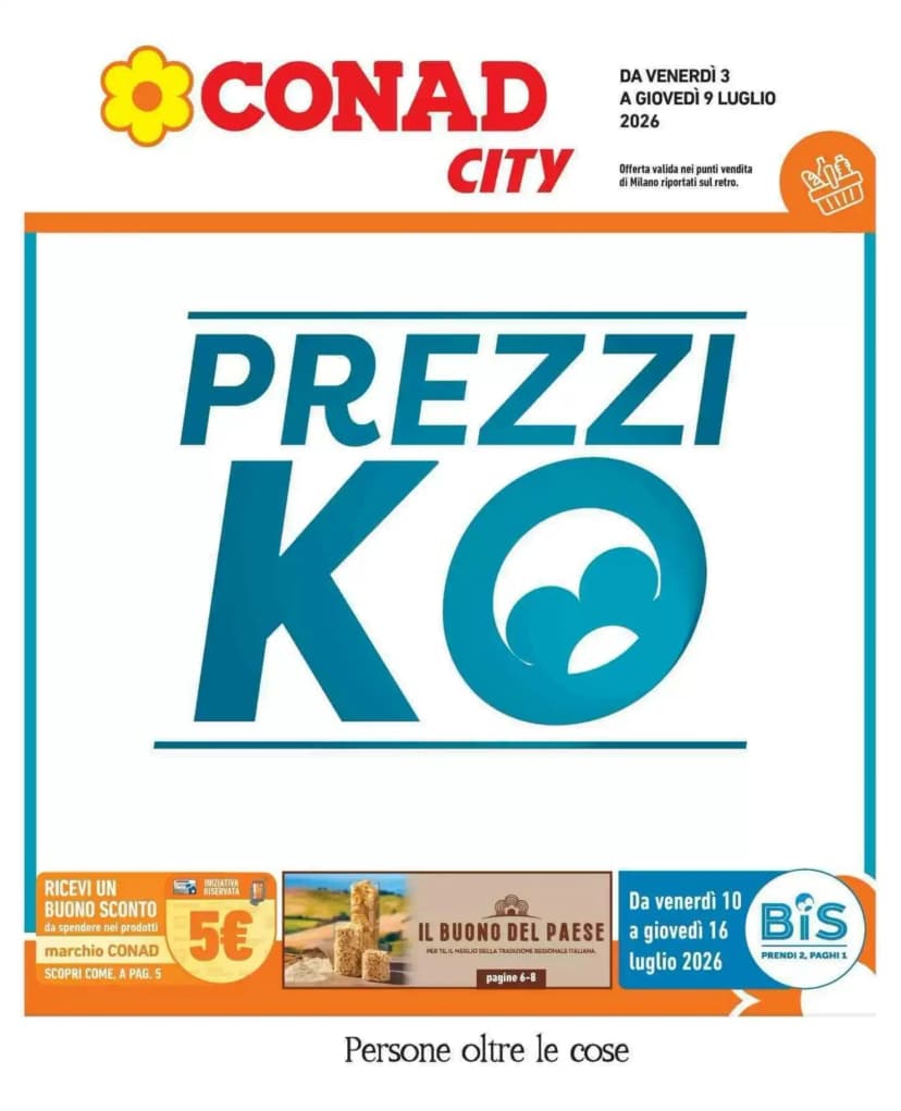 Volantino Conad City