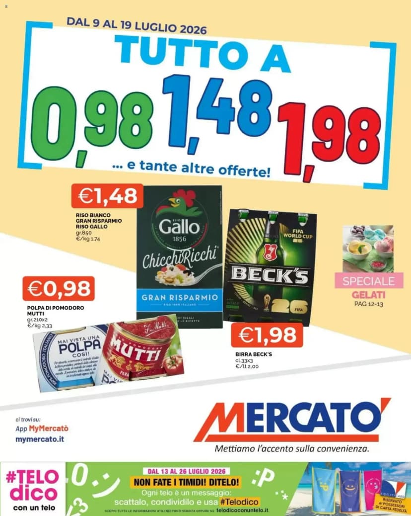 Volantino Mercatò