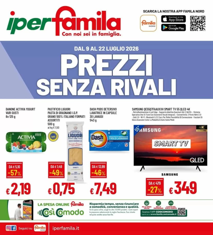 Volantino Iperfamila