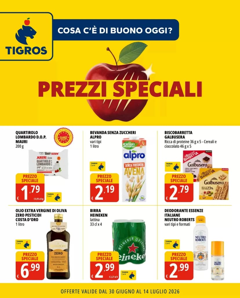 Volantino Tigros