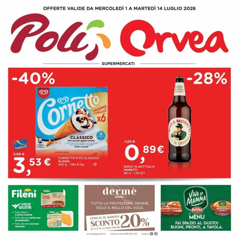 Volantino Orvea