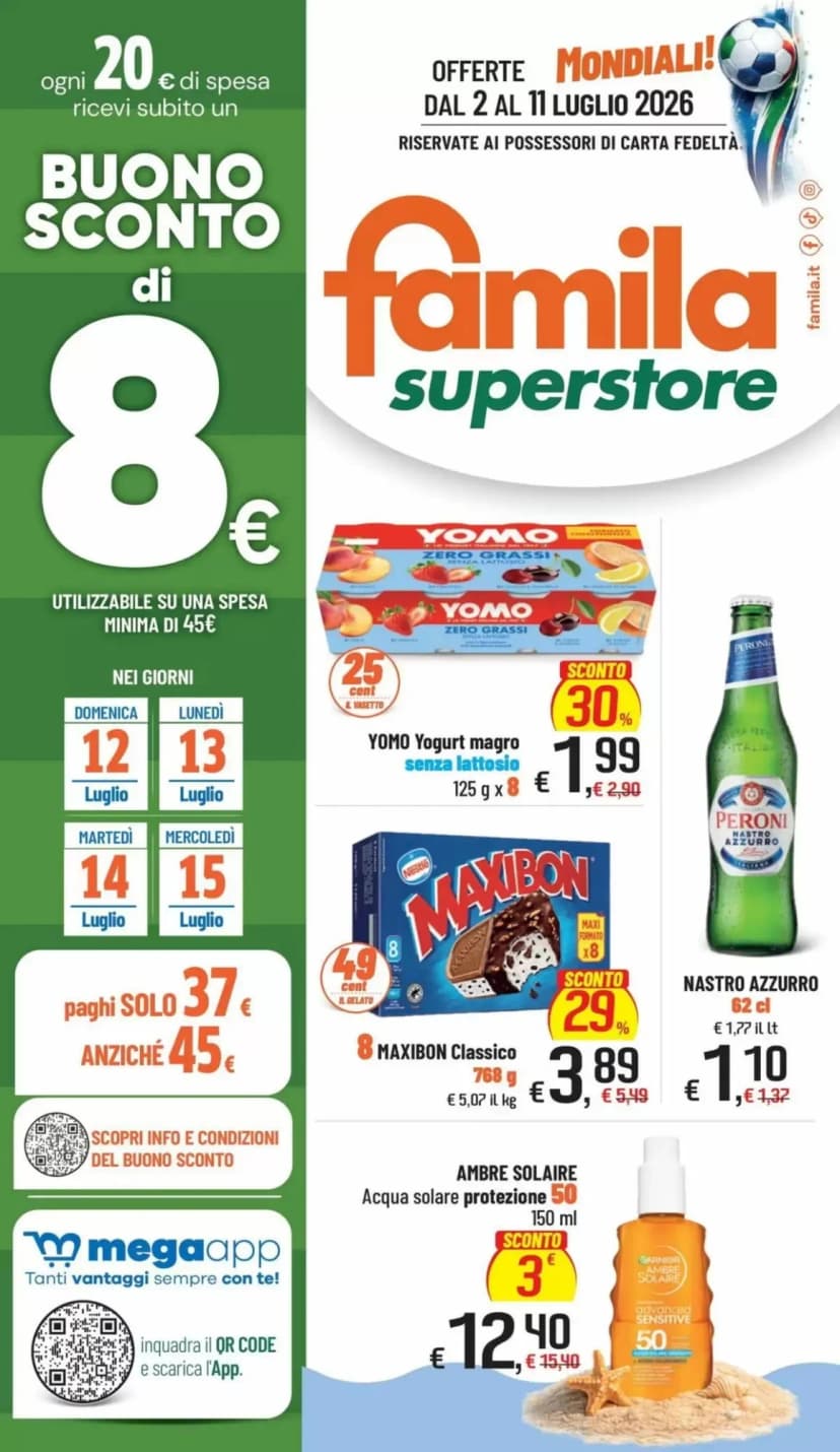 Volantino Famila Superstore