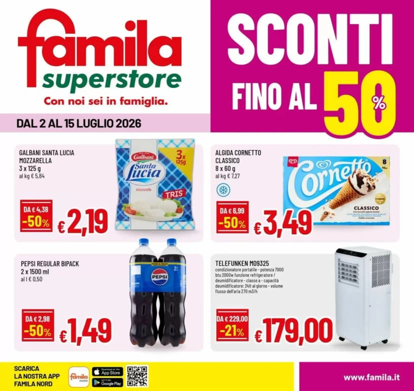 Volantino Famila Superstore