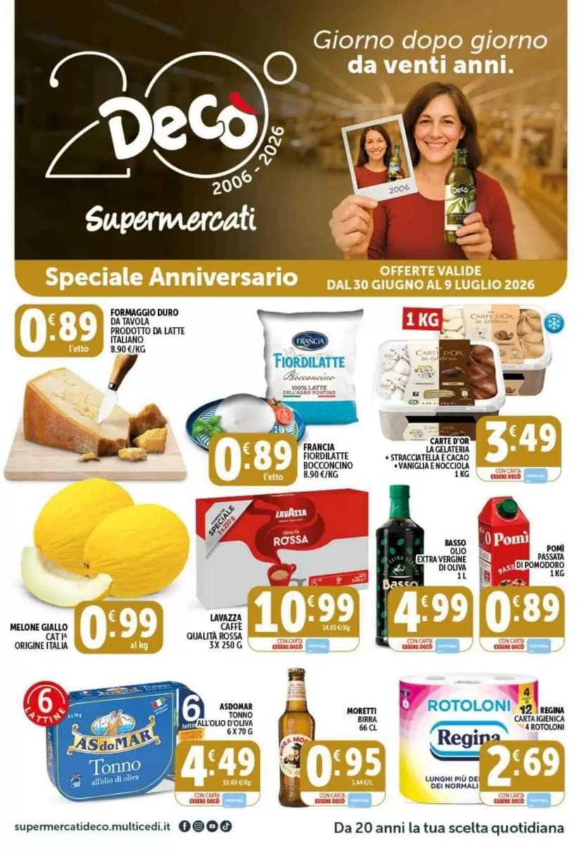 Volantino Decò Supermercati