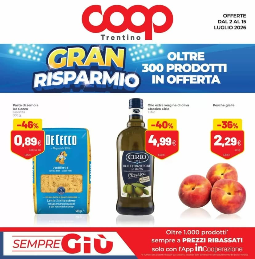 Volantino Coop