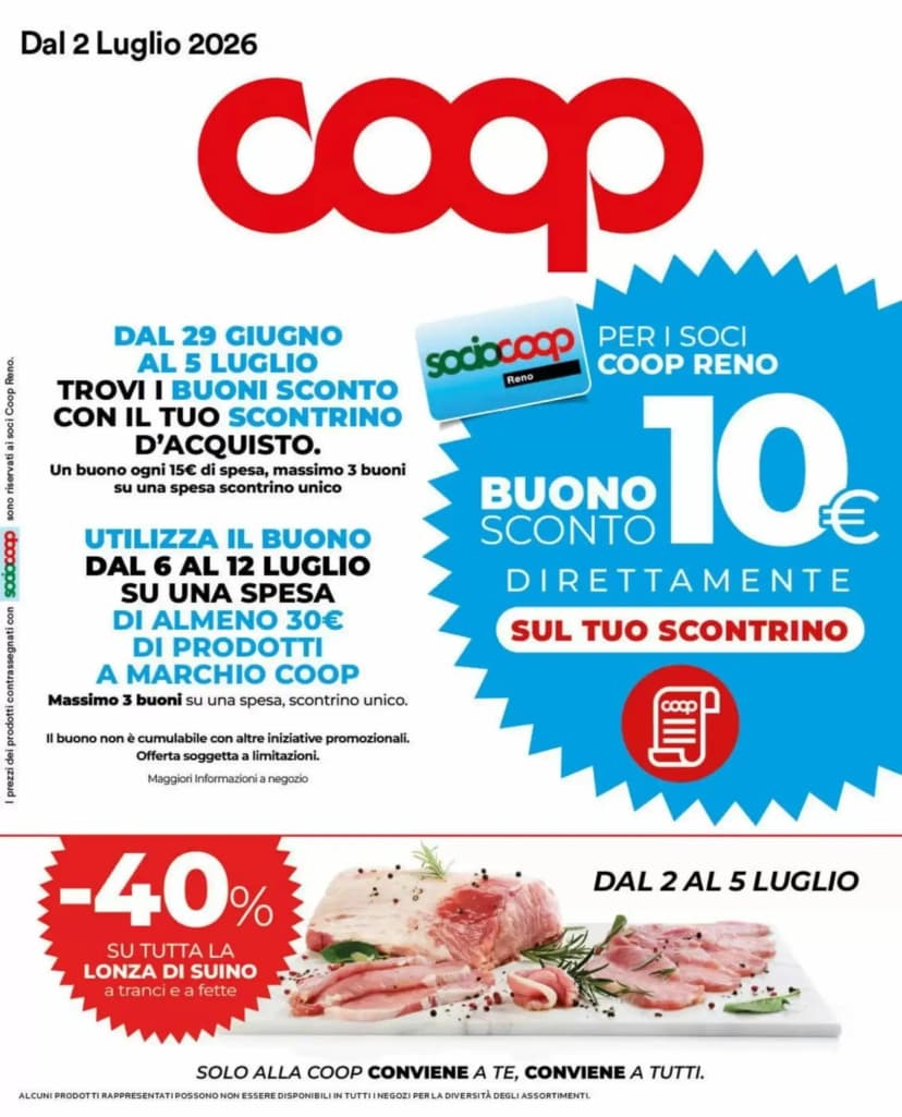 Volantino Coop