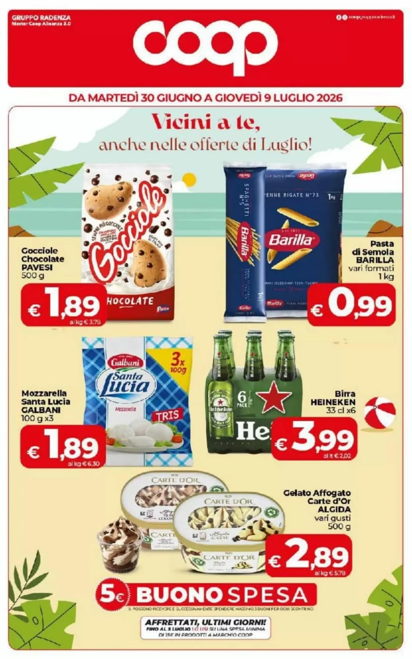 Volantino Coop
