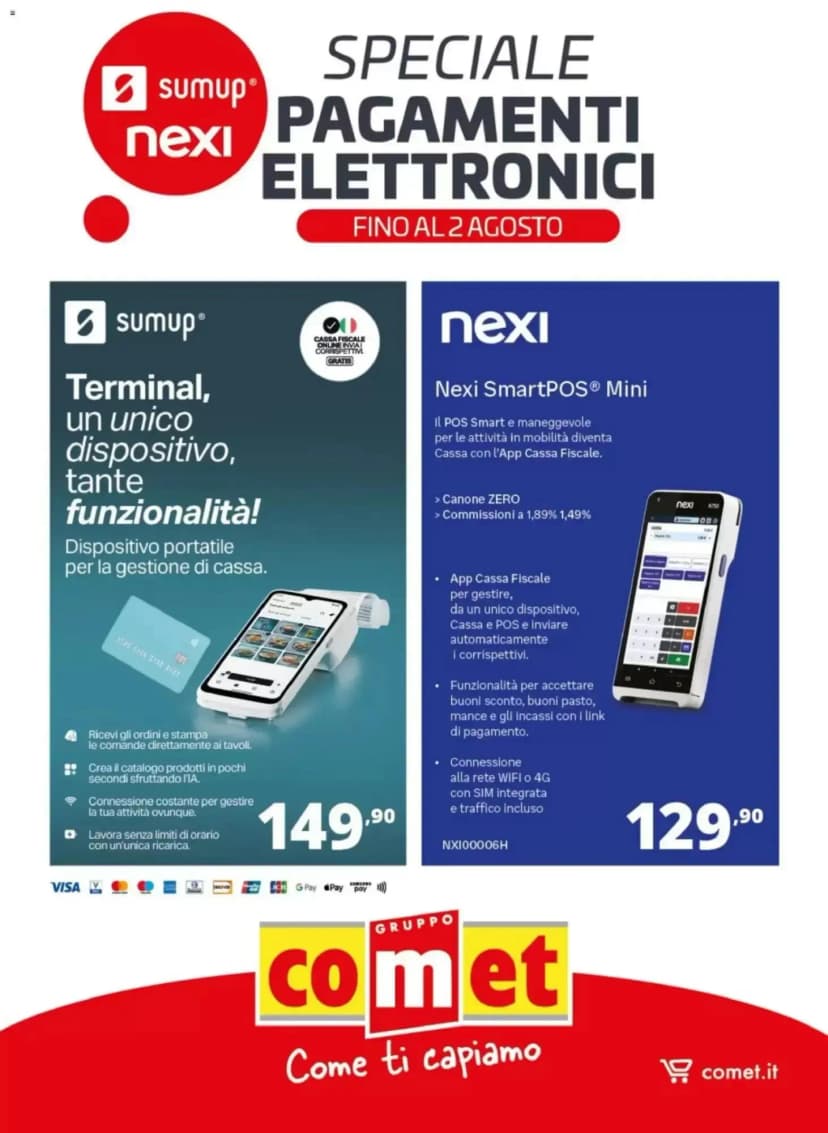 Volantino Comet