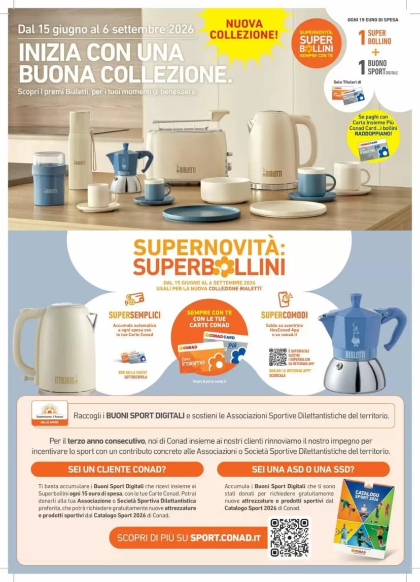 Volantino Spazio Conad