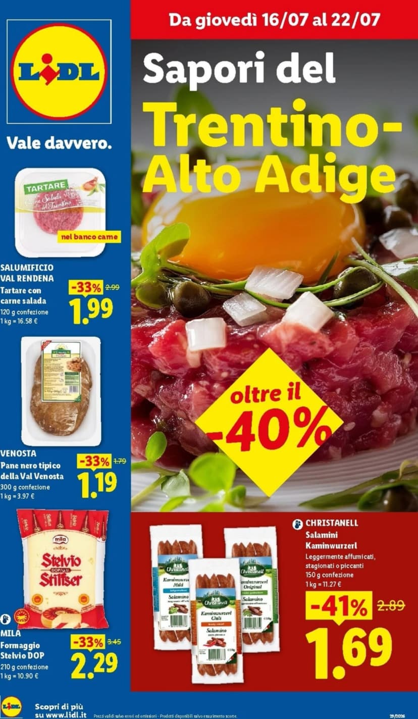 Volantino Lidl