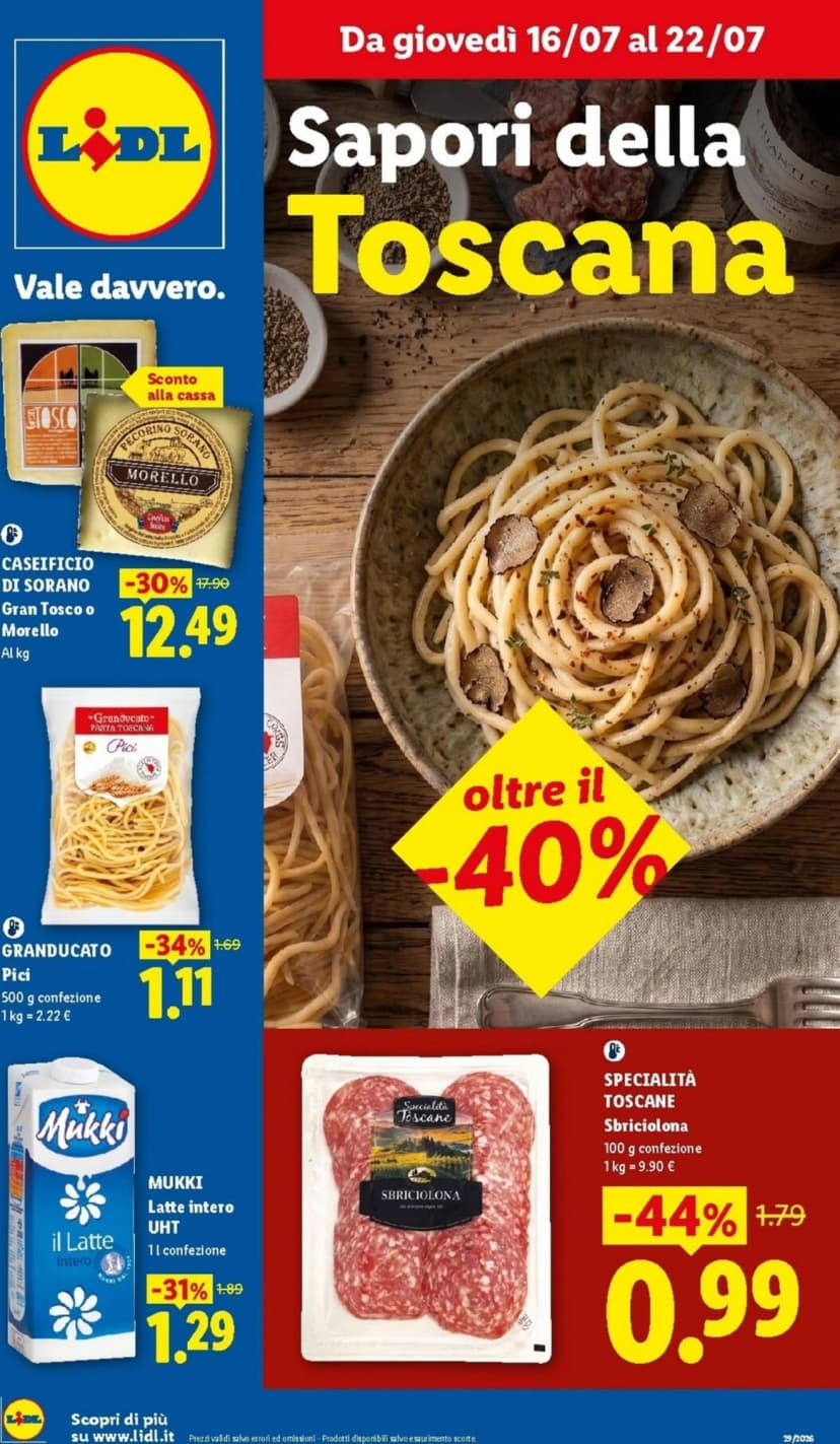 Volantino Lidl