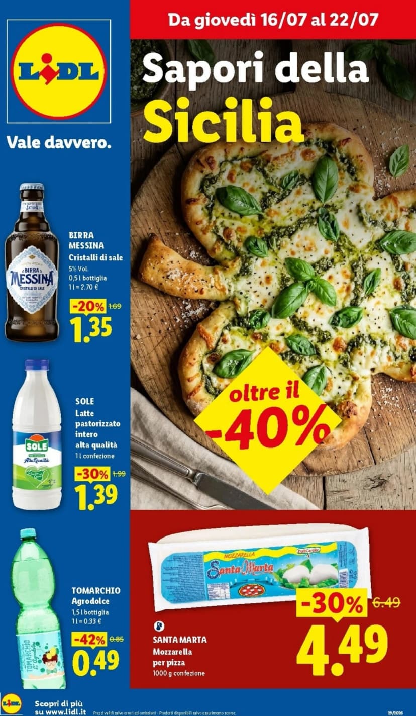 Volantino Lidl
