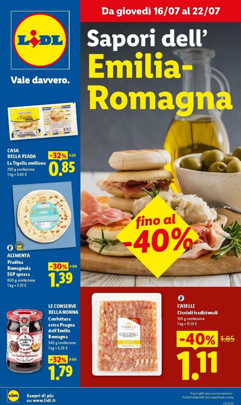 Volantino Lidl