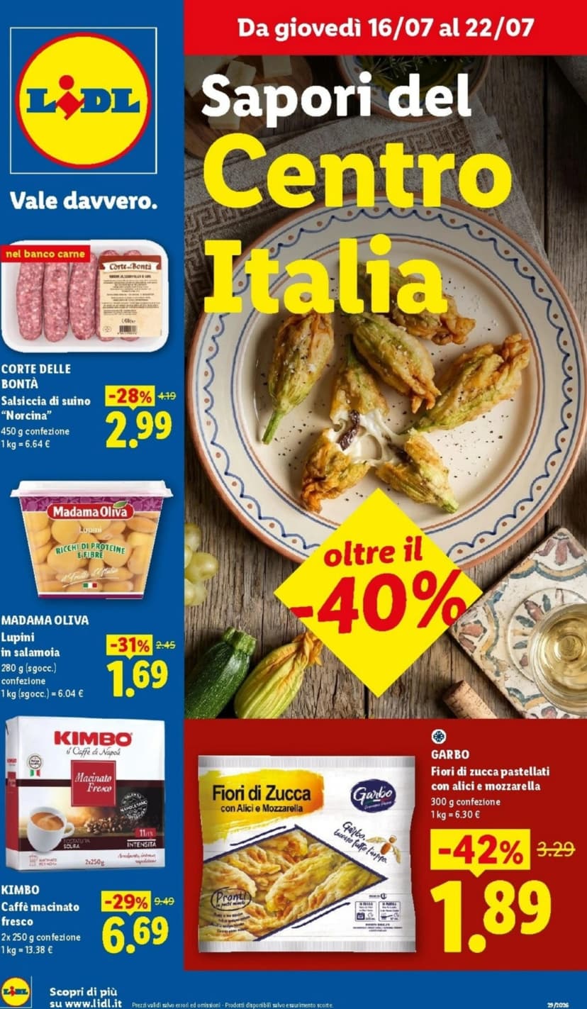 Volantino Lidl