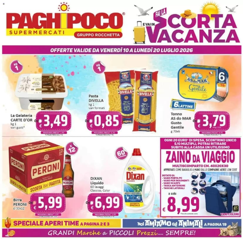 Volantino Paghi Poco