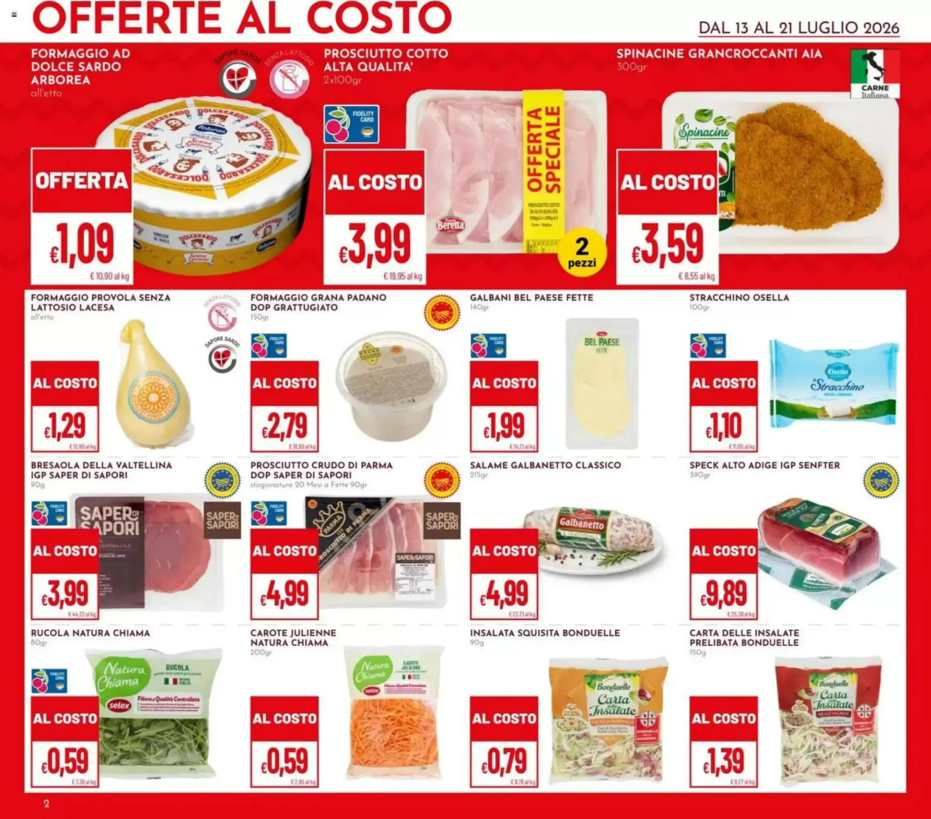 Pagina 2 - Anteprima Volantino Pan: Offerte valide dal 13 al 21 Luglio 2026