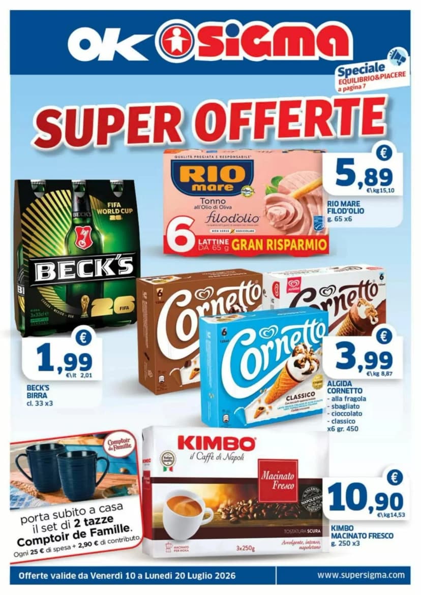 Volantino Ok Sigma