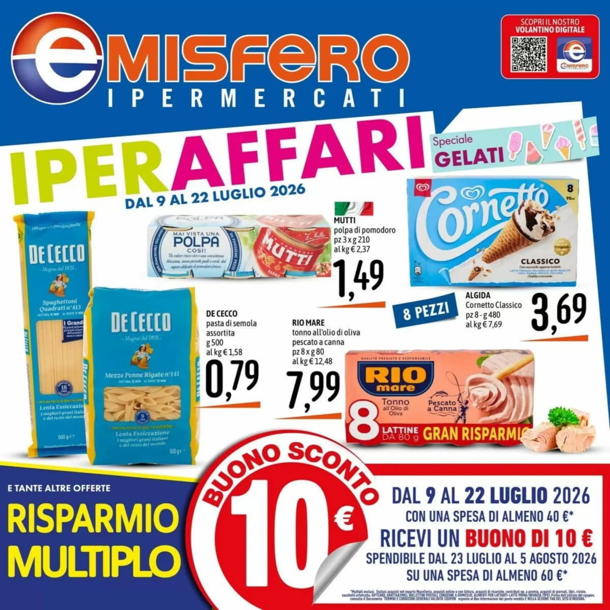 Copertina volantino Emisfero