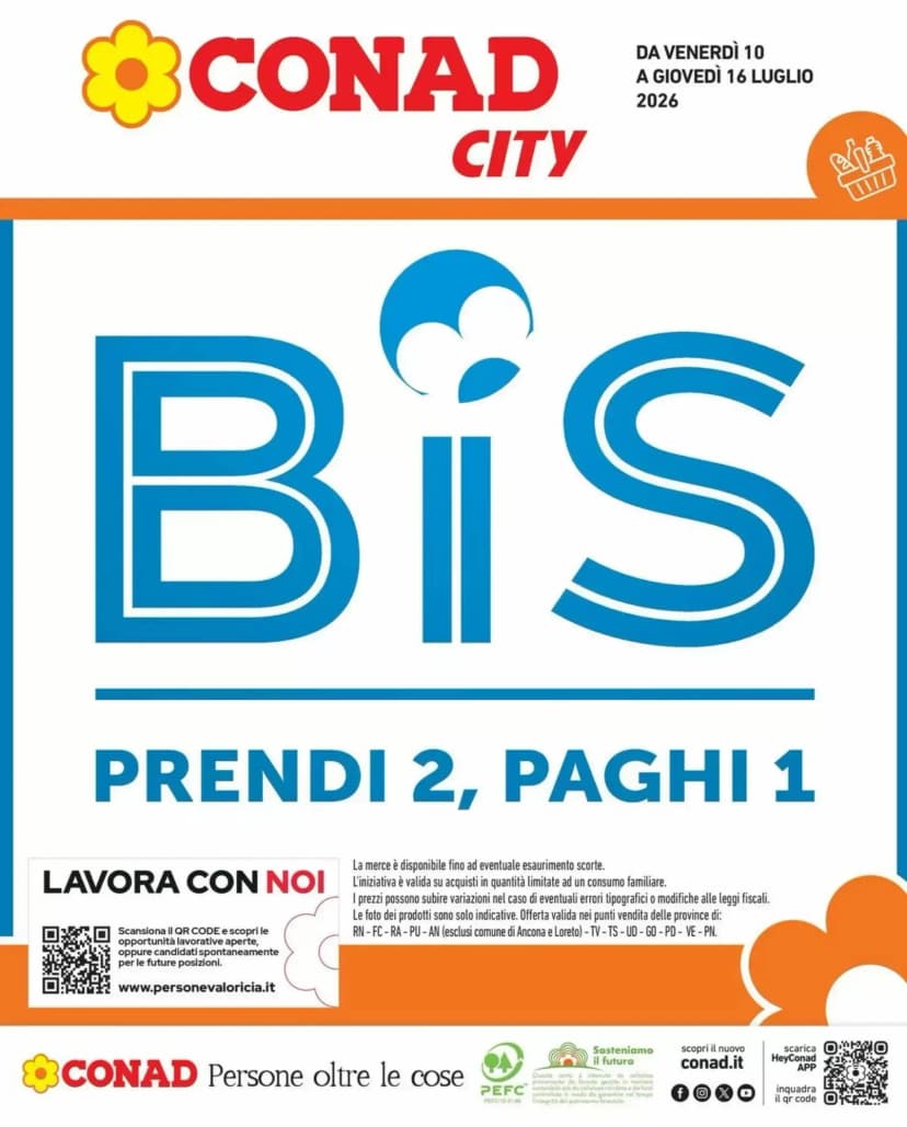 Volantino Conad City