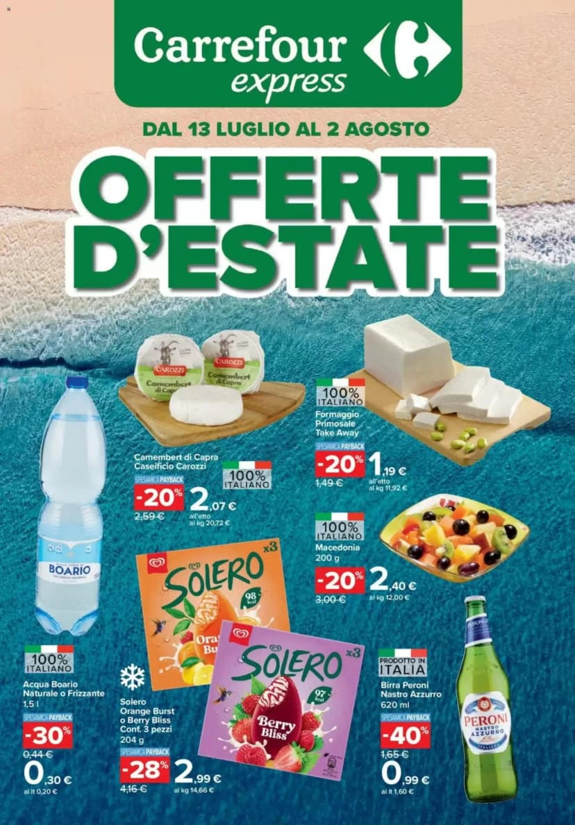 Volantino Carrefour Express