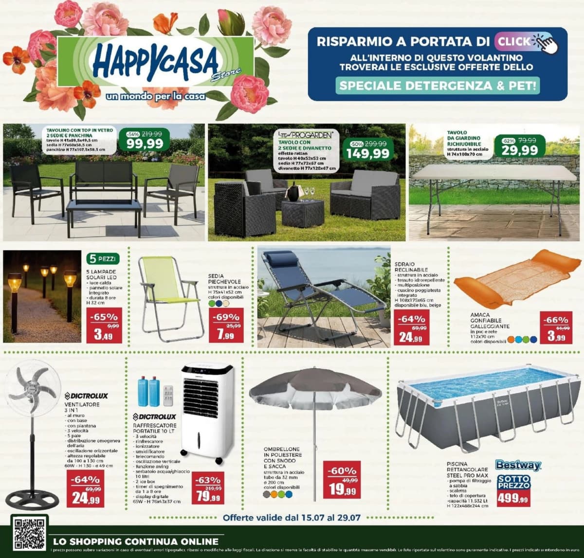 Copertina volantino Happy Casa