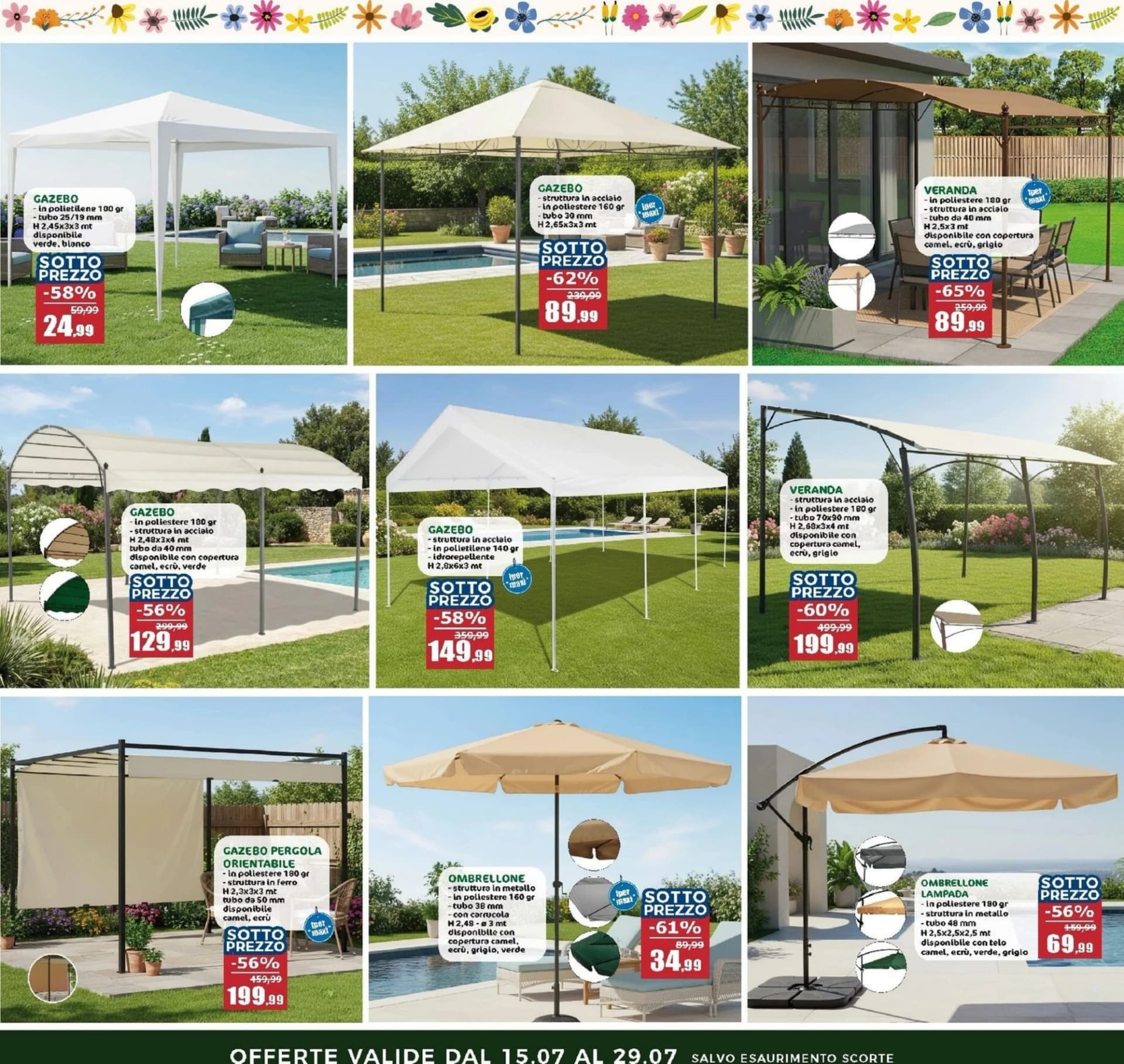 Pagina 2 - Anteprima Volantino Happy Casa: Offerte valide dal 15 al 29 Luglio 2026
