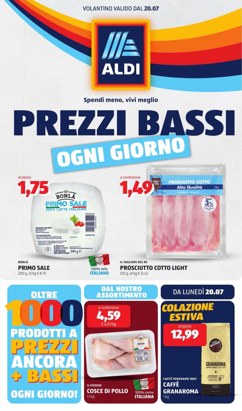 Volantino Aldi