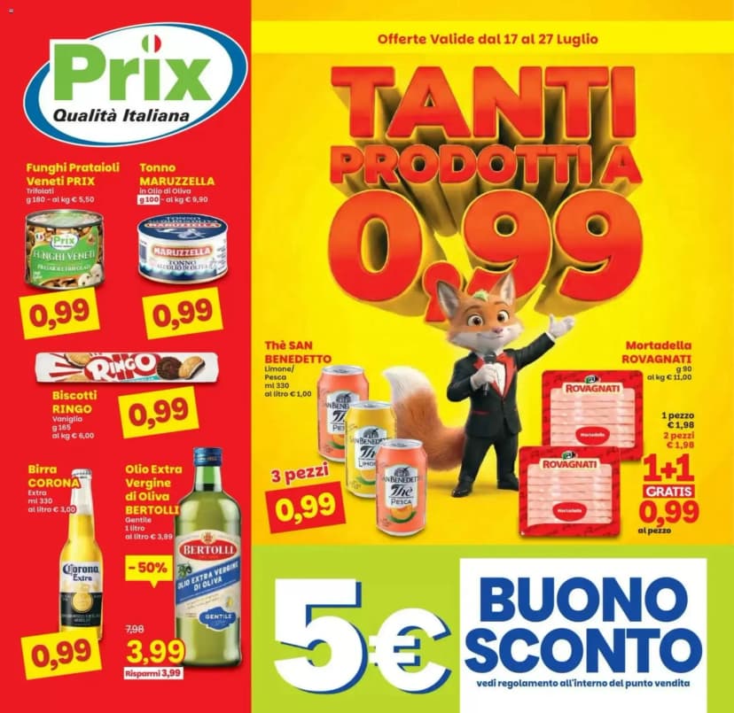 Volantino Prix