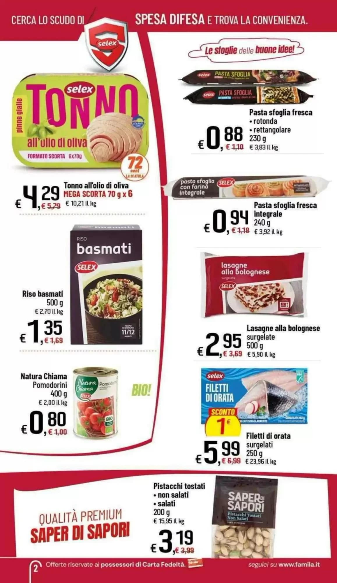 Pagina 2 - Anteprima Volantino Famila Superstore: Offerte valide dal 16 al 25 Luglio 2026