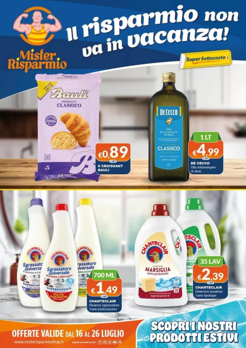 Volantino Mister Risparmio