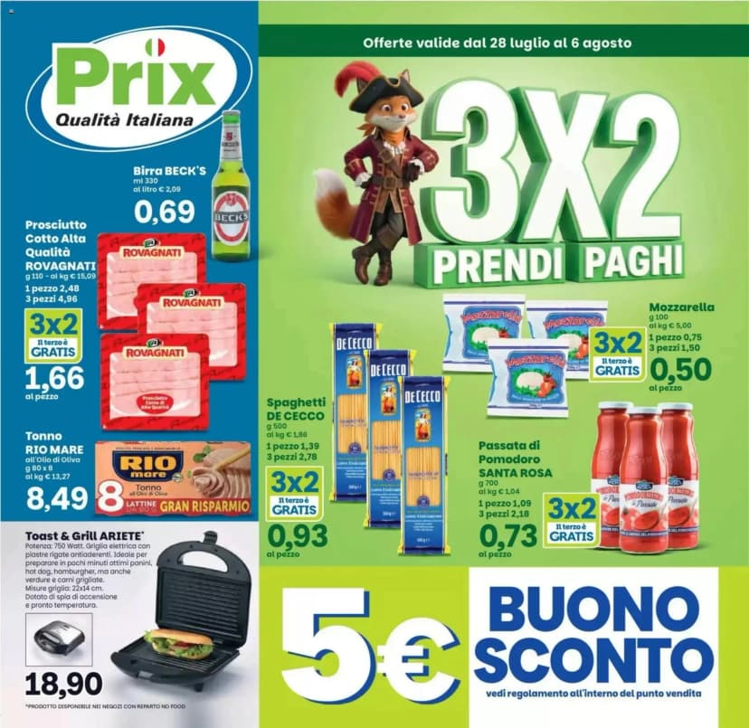Volantino Prix