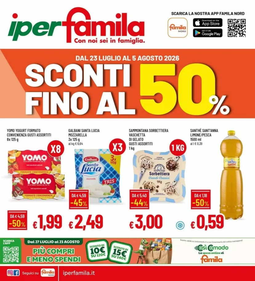 Volantino Iperfamila