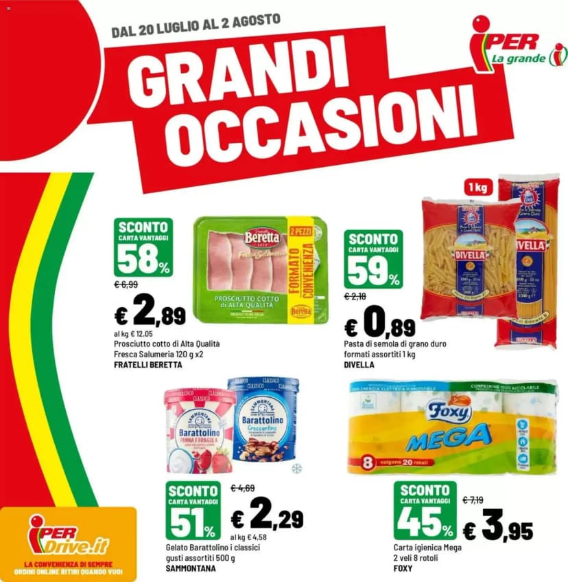Volantino Iper La Grande I