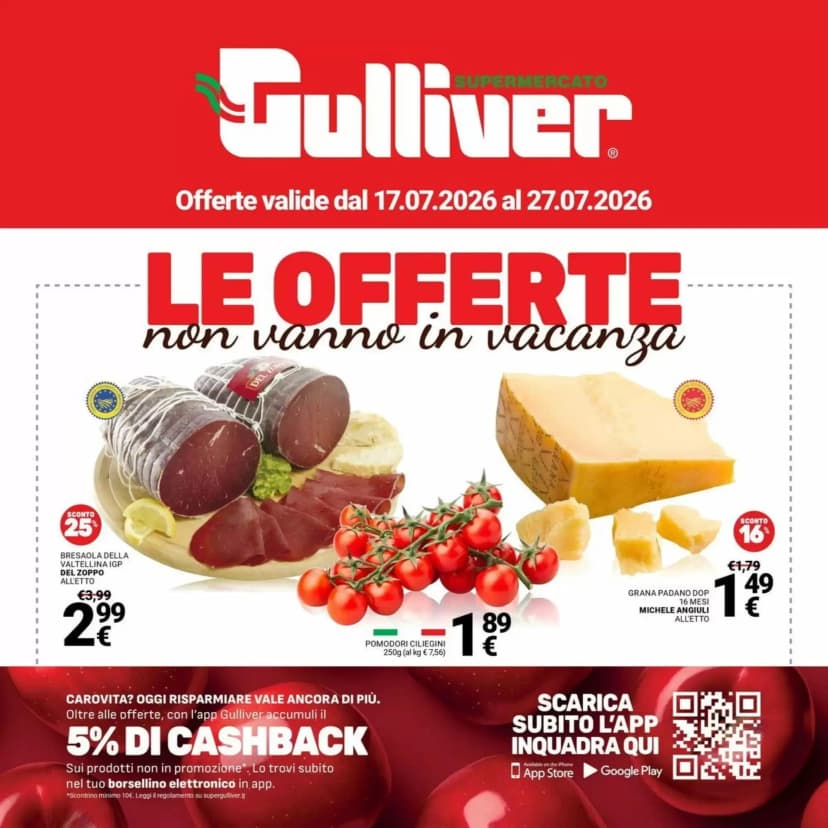 Volantino Gulliver
