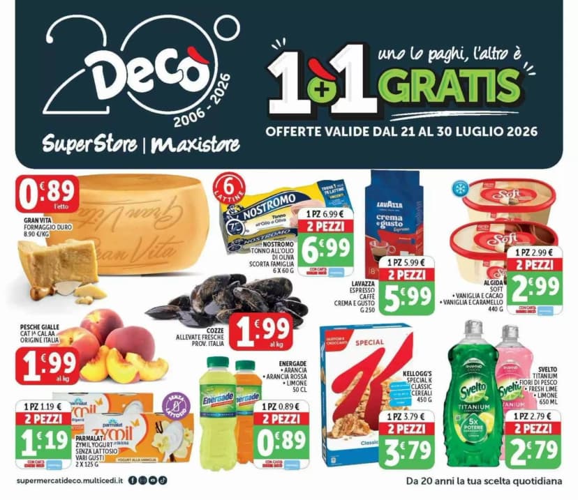 Volantino Decò Superstore