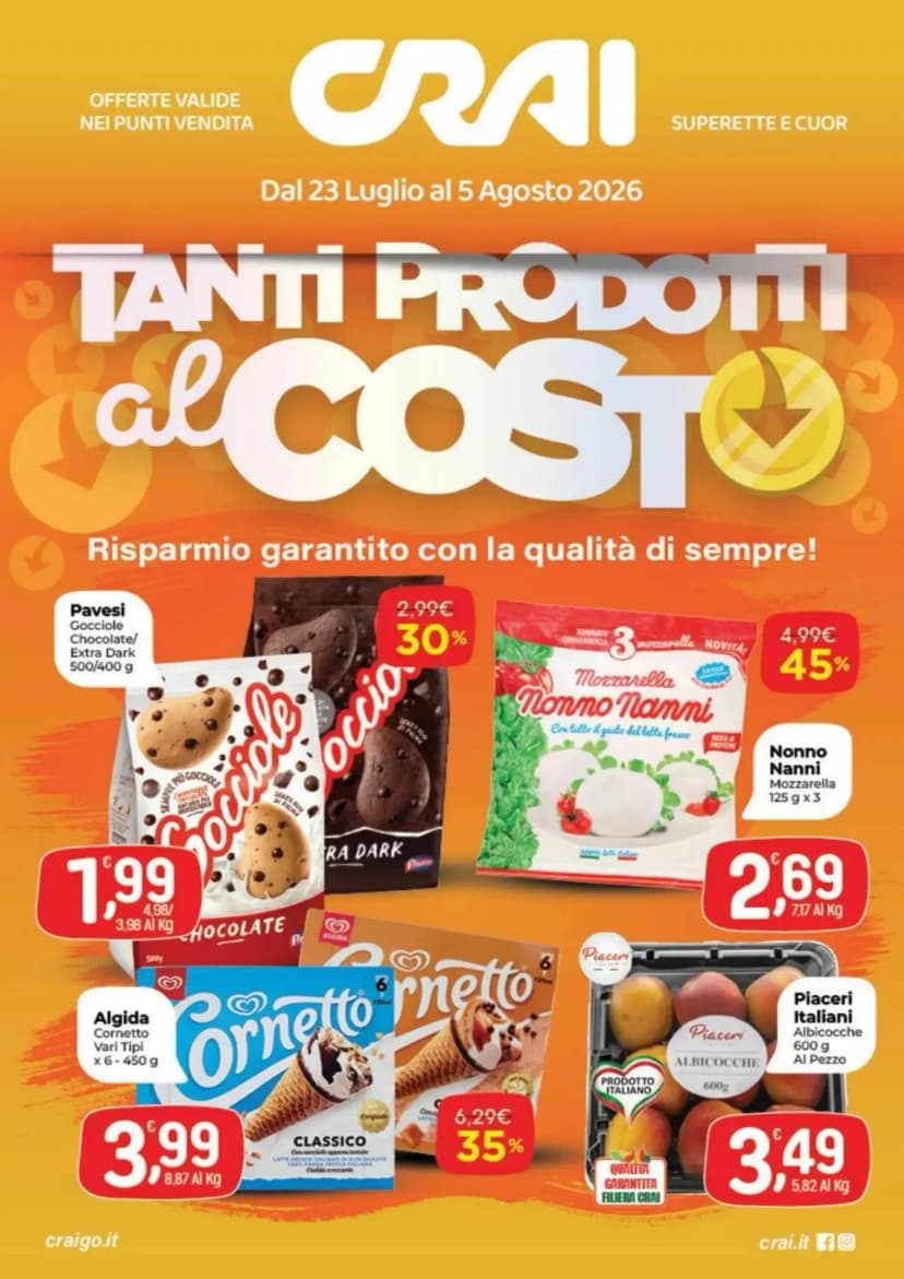 Volantino Crai