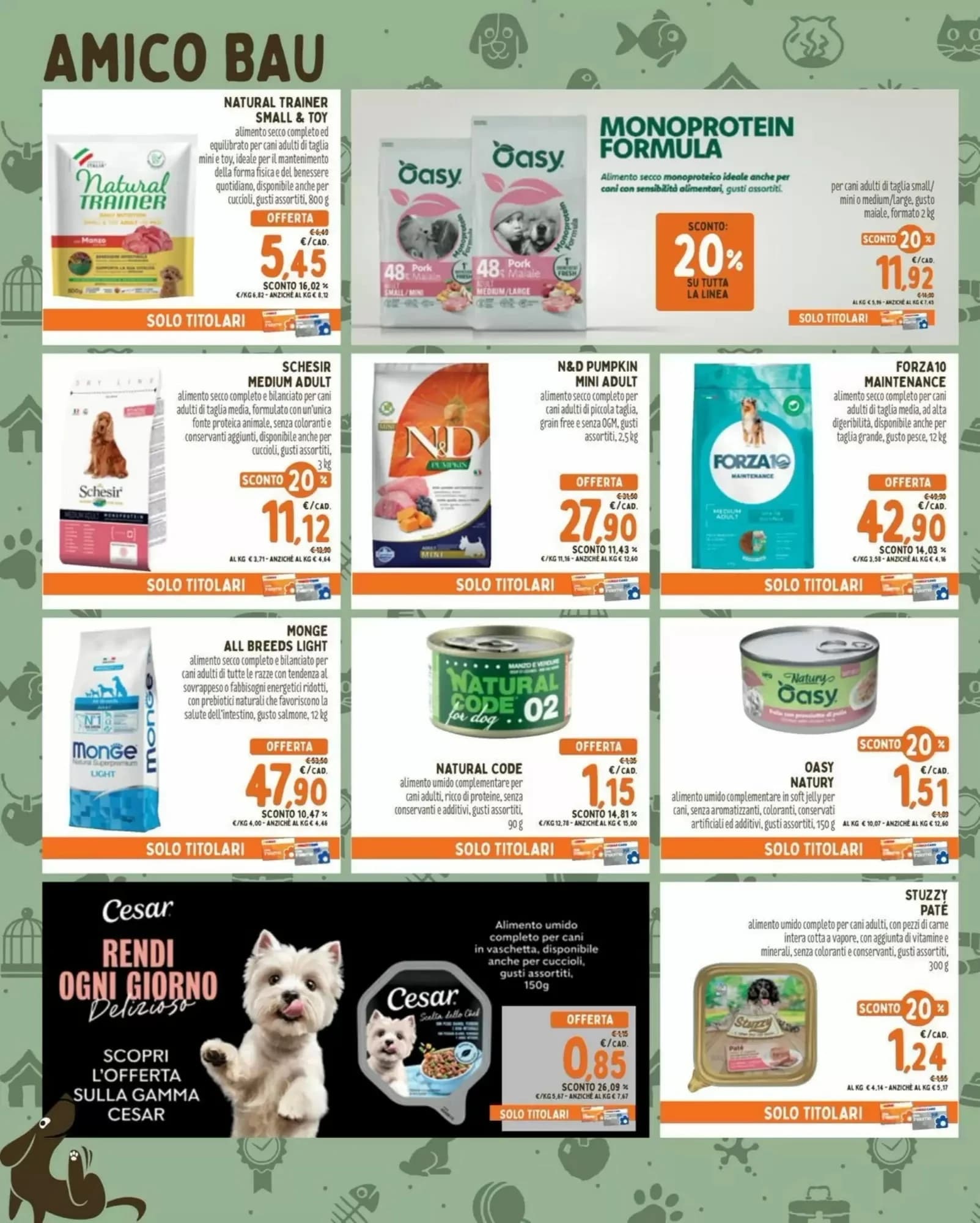 Pagina 2 - Anteprima Volantino Conad Pet Store: Offerte valide dal 30 Luglio 2026 al 9 Settembre 2026