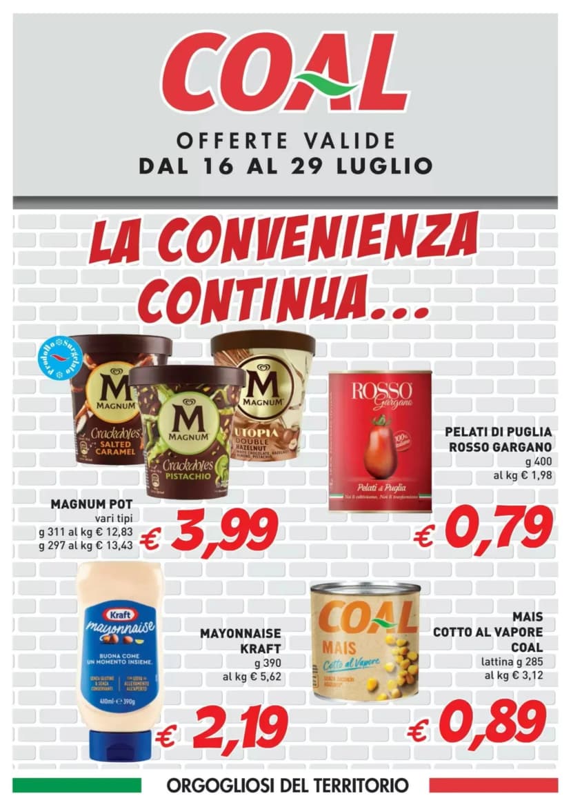 Volantino Supermercato Coal