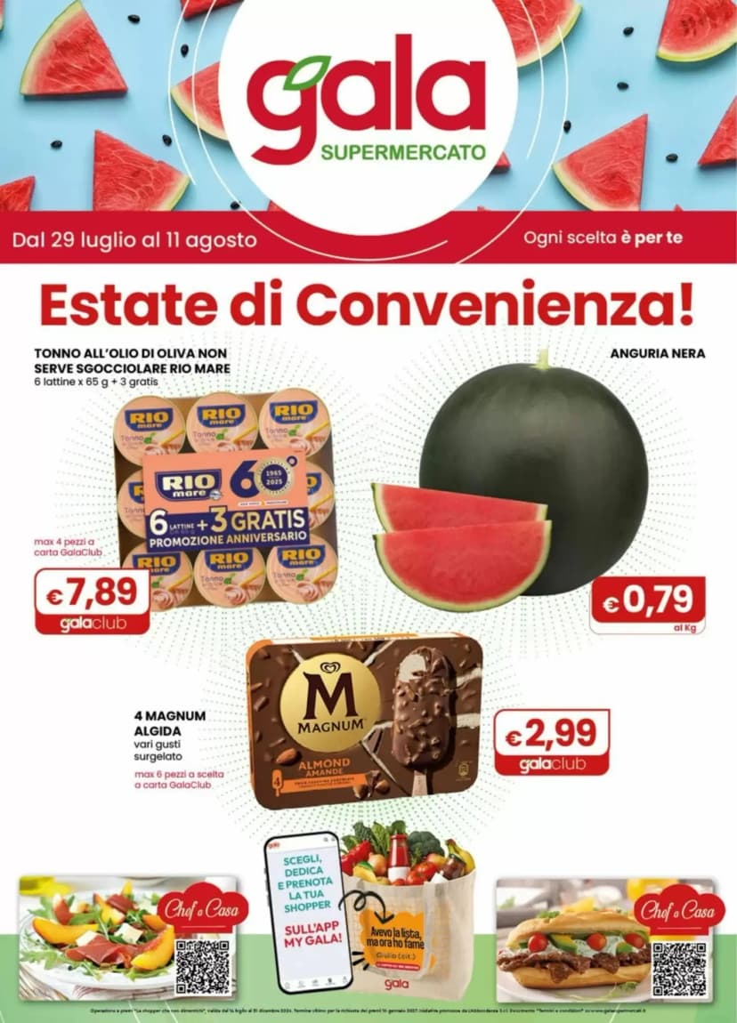 Volantino Gala