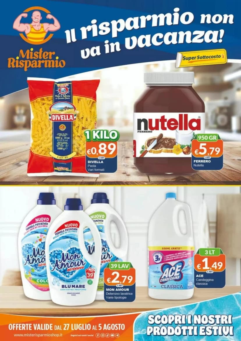 Volantino Mister Risparmio
