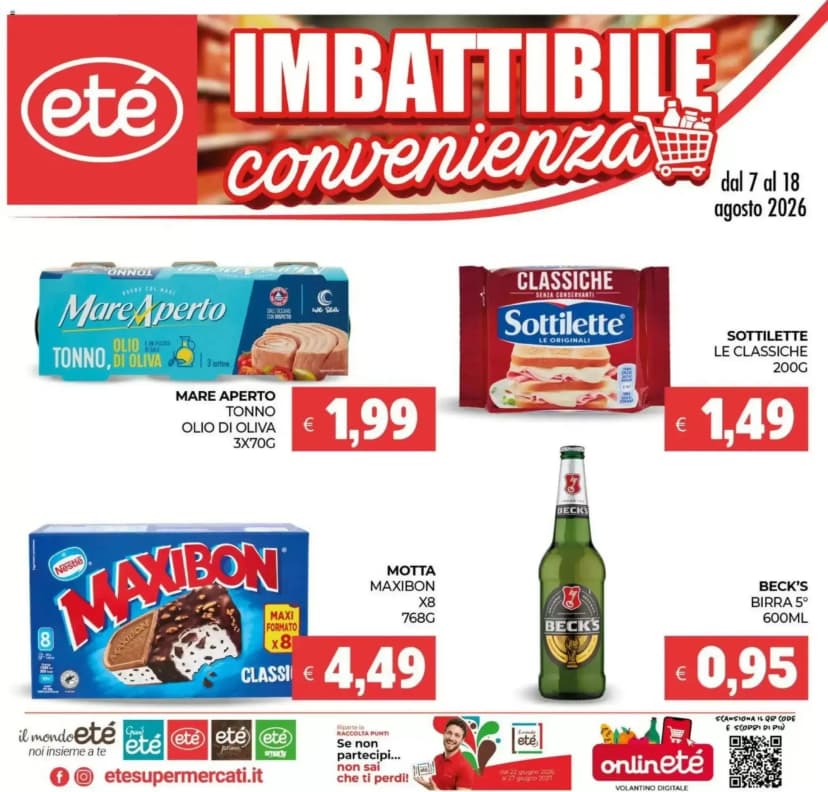 Volantino Eté