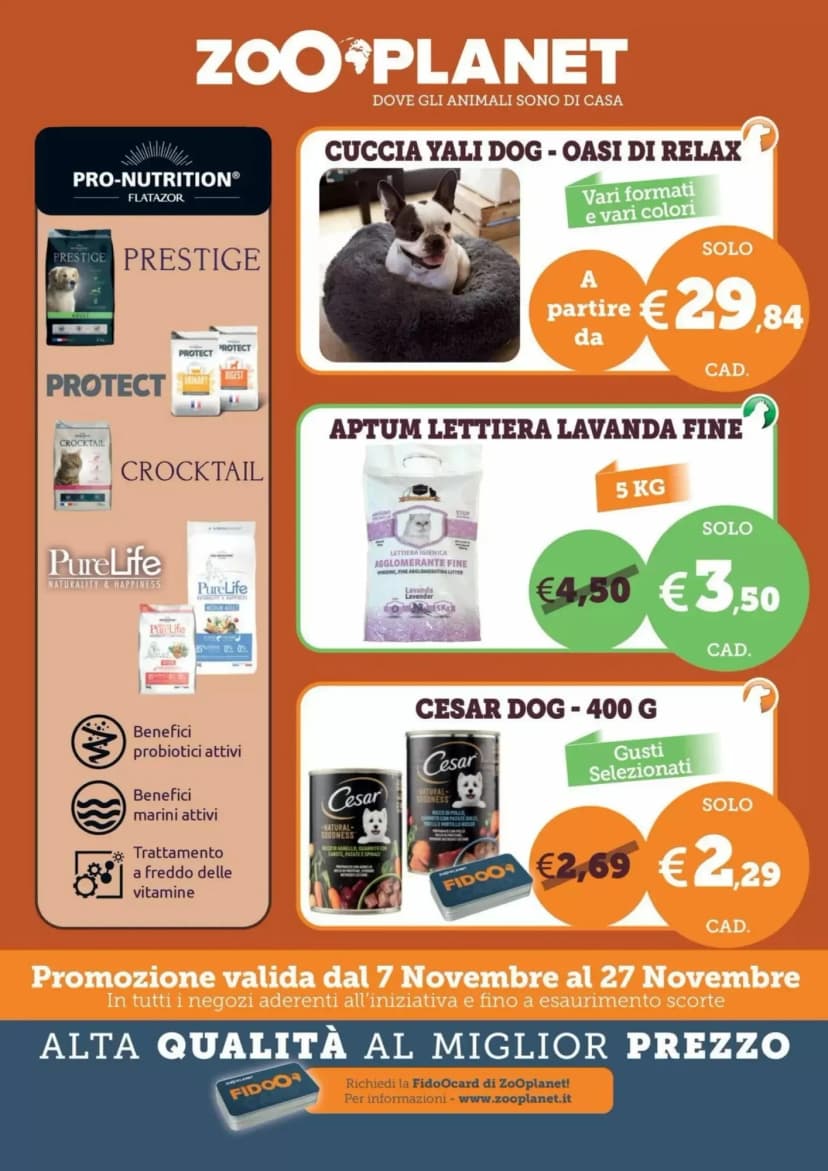 Volantino Zooplanet